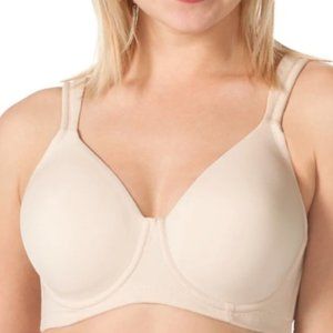 Leading Lady T Shirt Bra 52B Underwire Molded Cups The Brigitte Smooth Nude 5028